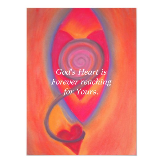 Gottes Herz-Druck Fotodruck (Vorne)