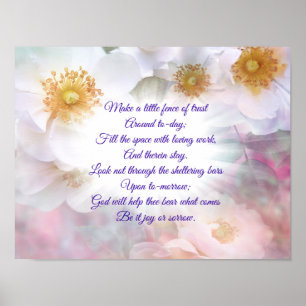 Gottes Hilfe Tag für Tag Poster