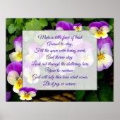 Gottes Hilfe Tag für Tag Poster (Vorne)