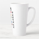 ** Gottes Ich erschaffen** Latte Tasse (Rechts)