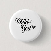 Gottes Kind - Christlich Button (Vorderseite)