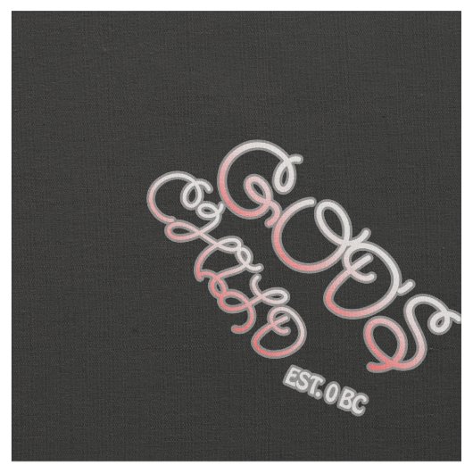 Gottes Kind Christlich Stoff (Nahaufnahme)