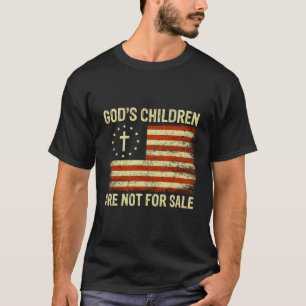 Gottes Kinder sind nicht für den Verkauf US Flag A T-Shirt