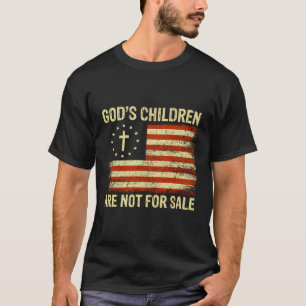 Gottes Kinder sind nicht für den Verkauf US Flag A T-Shirt