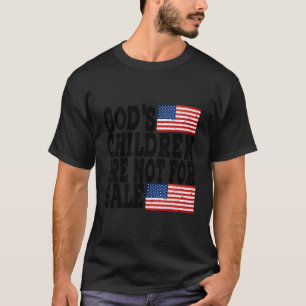 Gottes Kinder Sind Nicht Zu Verkaufen Lustig Vinta T-Shirt