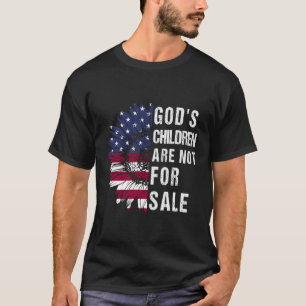 Gottes Kinder sind nicht zu verkaufen lustige poli T-Shirt