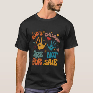 Gottes Kinder sind nicht zum Verkauf Christlich T-Shirt