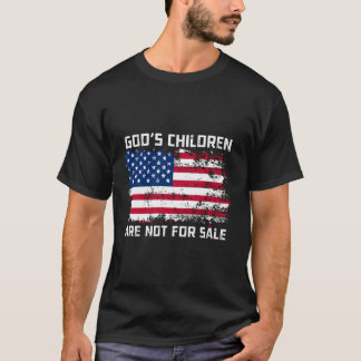 Gottes Kinder sind nicht zum Verkauf Patriotische  T-Shirt