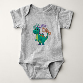 Gottes kleiner Dino-Baby-Body Baby Strampler