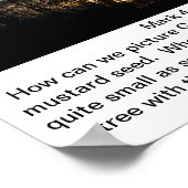 Gottes Königreich Nest Poster (Ecke)