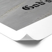 Gottes Kreaturen sind nie allein 24" x 20" Poster (Ecke)