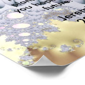 Gottes Kunst Poster (Ecke)