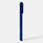 Gottes Leaf - Funky Blue Edition iPhone Hülle (Rechte Seite)