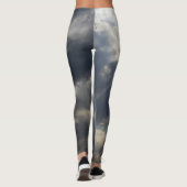 Gottes Licht durch Wolken Leggings (Rückseite)