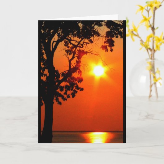 Gottes Lichtschein auf euch erste heilige Kommunio Karte (Gelbe Blume)