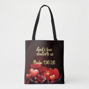 Gottes Liebe Allround-Over-Print-Tasche, Mittel Tasche