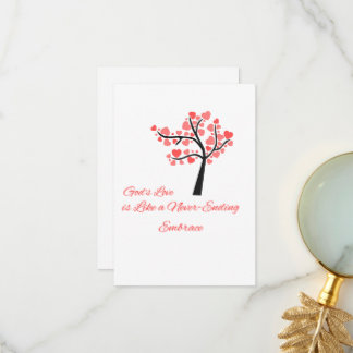 Gottes Liebe Dankeskarte