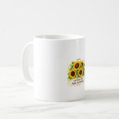 Gottes Liebe, die unser Leben erhellt Kaffeetasse (Vorderseite Links)