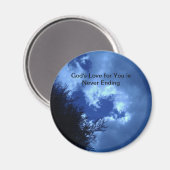 Gottes Liebe für dich Magnet (Vorderseite/Rückseite)