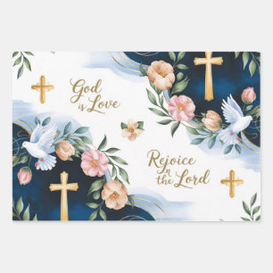 Gottes Liebe Geschenkpapier Set