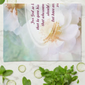 Gottes Liebe Geschirrtuch (Gefaltet)