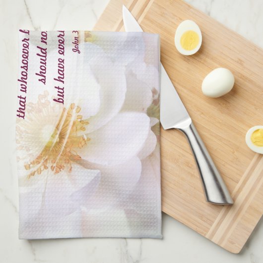 Gottes Liebe Geschirrtuch (Viertel Falte)