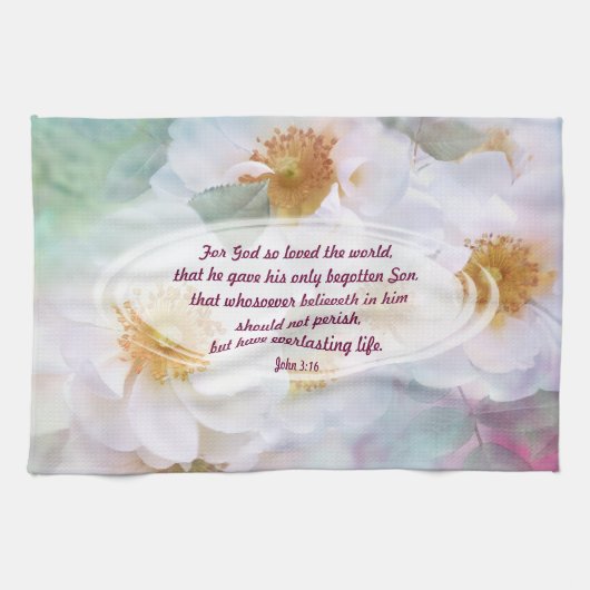 Gottes Liebe Geschirrtuch (Horizontal)