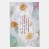 Gottes Liebe Geschirrtuch (Vertikal)