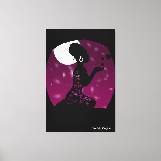 Gottes Liebe Leinwanddruck (Vorderseite)