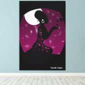 Gottes Liebe Leinwanddruck (Insitu (Holzboden))