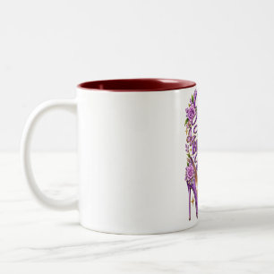 Gottes Liebe macht Geburtstage schön Zweifarbige Tasse
