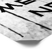 Gottes Liebe-Poster Poster (Ecke)