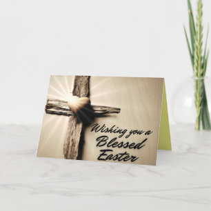 Gottes Liebe segnete Osternkarte Dankeskarte