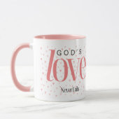 Gottes Liebe Versage nie Tasse (Links)