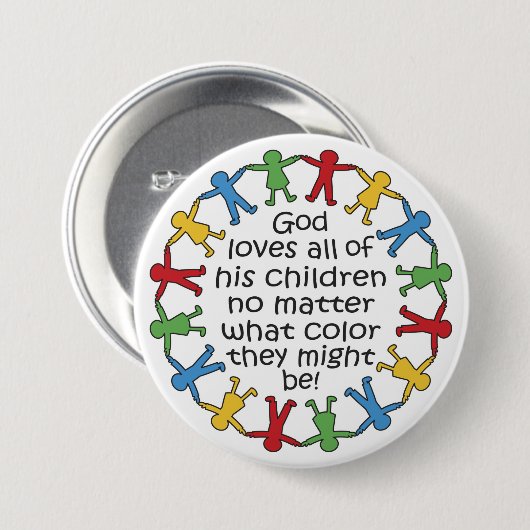 Gottes Lieben Button (Vorne & Hinten)