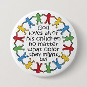 Gottes Lieben Button (Vorderseite)