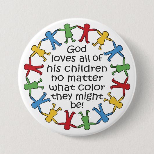 Gottes Lieben Button (Vorderseite)