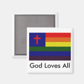 Gottes Lieben Magnet (Vorderseite/Rückseite)