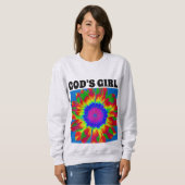 GOTTES MÄDCHEN CHRISTLICHE LADIES T - SHIRT (Vorne ganz)