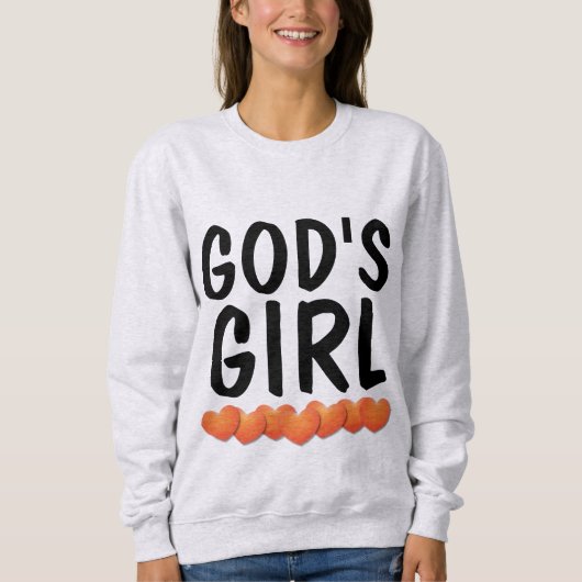 GOTTES MÄDCHEN CHRISTLICHE MÄDCHEN-T - Shirt (Vorderseite)