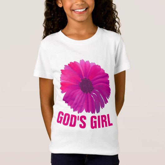 GOTTES MÄDCHEN Christliche T - Shirt (Vorderseite)