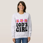 GOTTES MÄDCHEN CHRISTLICHE T - SHIRT (Vorne ganz)