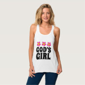 GOTTES MÄDCHEN CHRISTLICHE T - SHIRT (Vorderseite Vollansicht)