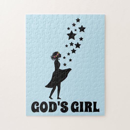 GOTTES MÄDCHEN CHRISTLICHER JIGSAW PUZZLE (Vertikal)