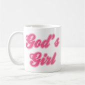 Gottes Mädchen Kaffeetasse (Links)