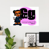 Gottes Mädchen Poster (Heimbüro)