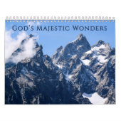 Gottes Majestic Wonders 2025 Kalender (Titelbild)