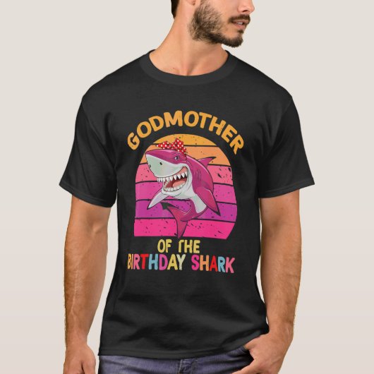 Gottes Mama Großmutter des Hais Vintag T-Shirt (Vorderseite)