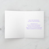 Gottes Meisterwerk Grußkarte Feiertagskarte (Innenseite)