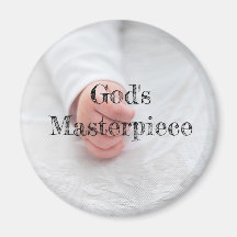 Gottes Meisterwerk Pro-Life Magnet